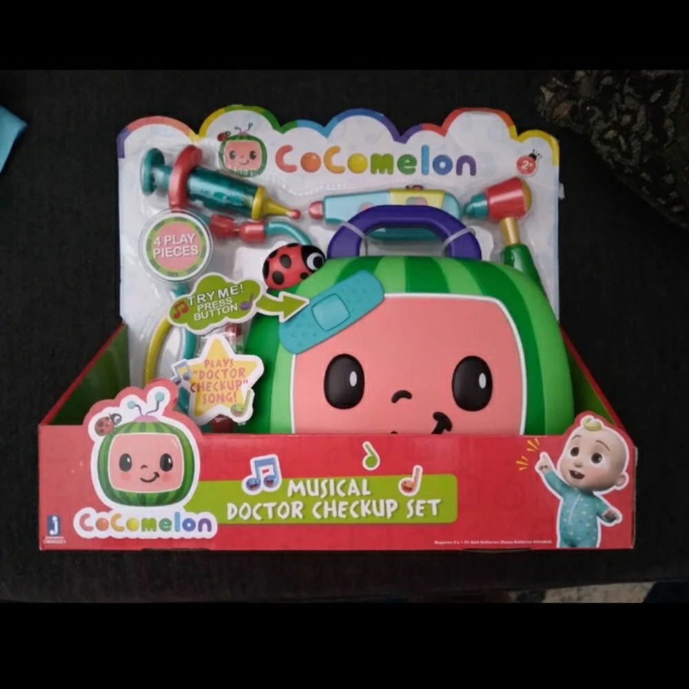 Cocomelon musical doctor check up set